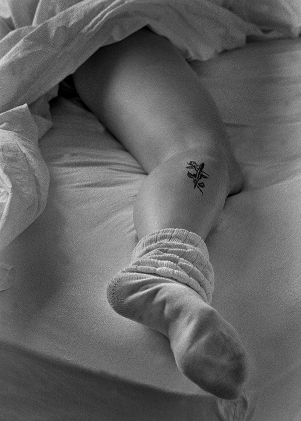 tatoo and socks