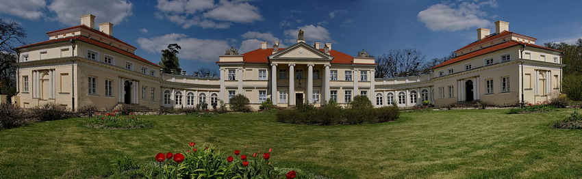 Pałac w Śmiełowie - panorama