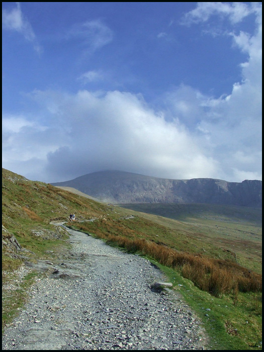 Ścieżka na Snowdon.