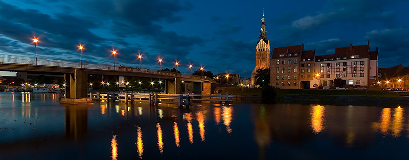 Most nad rzeką Elbląg