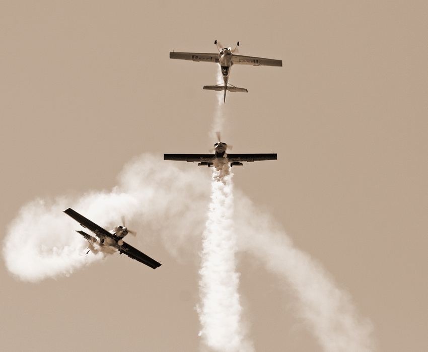 The Flying Bulls Aerobatics Team