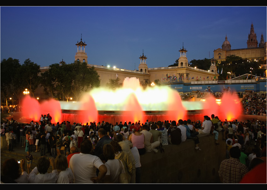 Magiczne Fontanny - Barcelona