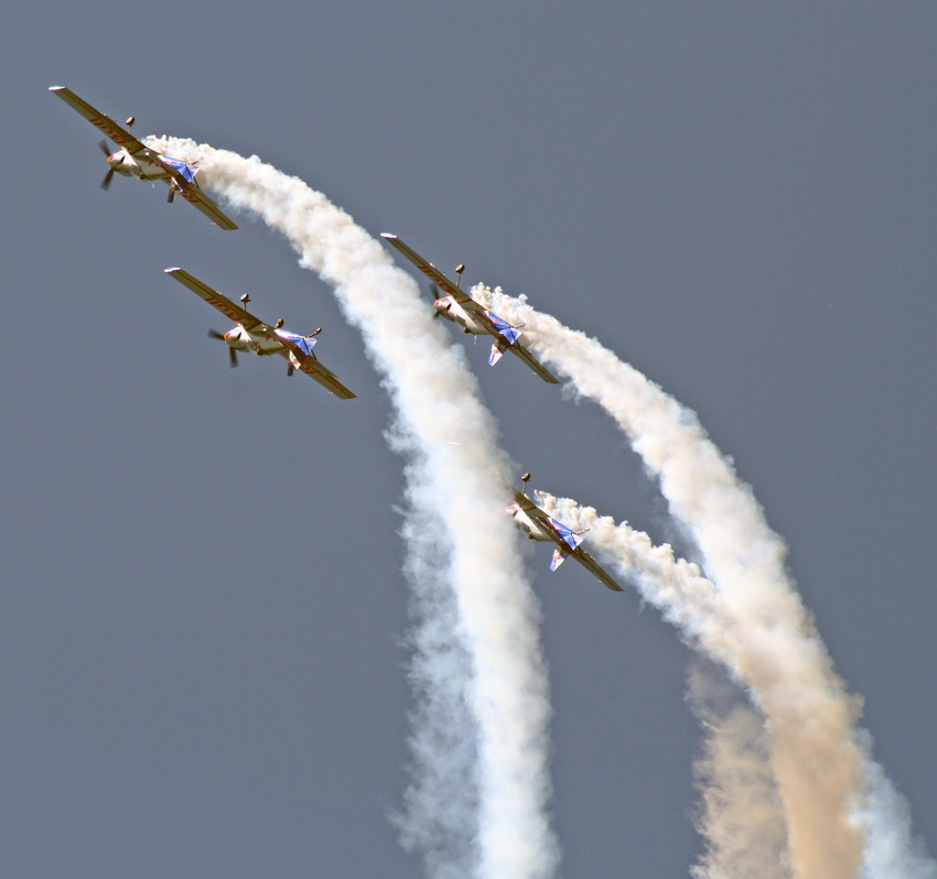 The Flying Bulls Aerobatics Team