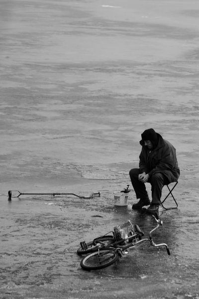 Ice fishing