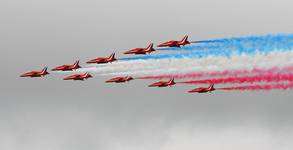 red arrows