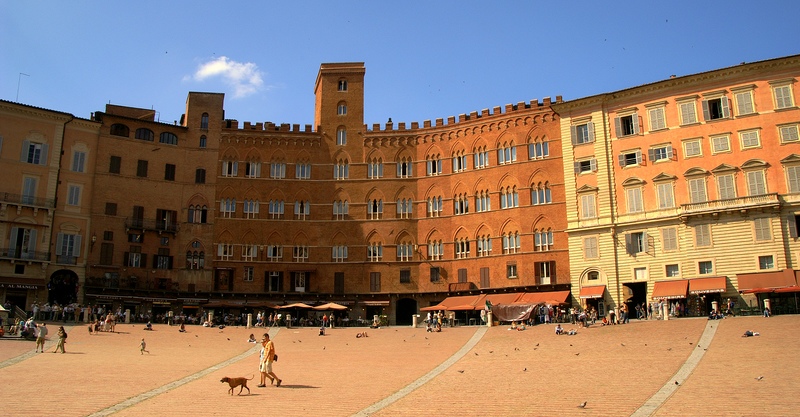 spacer po Piazza del Campo ...