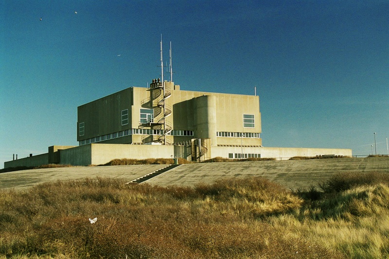 budynek niedaleko Delta Project, Zeelandia, Holandia