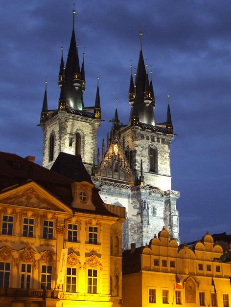 Praga nocą