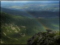 Tęcza z wysokości ok. 2000m.n.p.m.