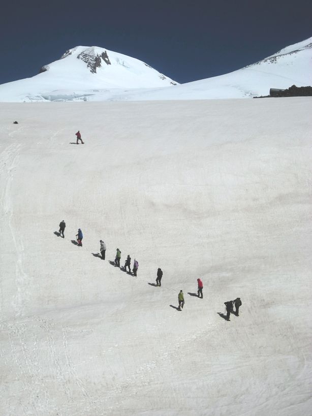 droga na Elbrus