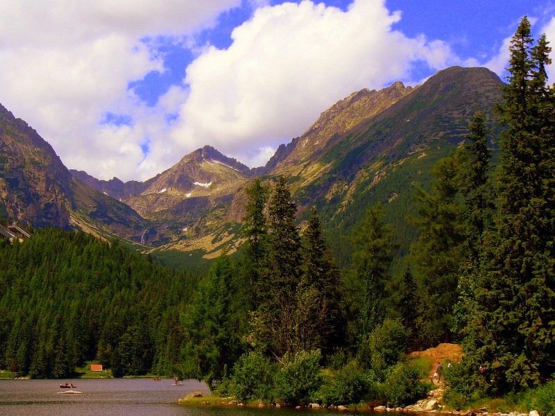 A za lasami, za górami jest Polska... I Morskie Oko jest...