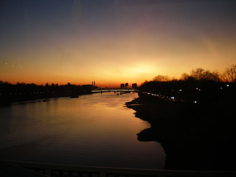 Thames Sunrise (Zachód słońca nad Tamizą)