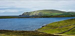 In the middle ofShetland...