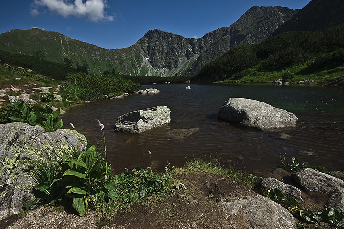 Słowackie Tatry-jeziorko