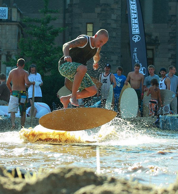 Skimboarding