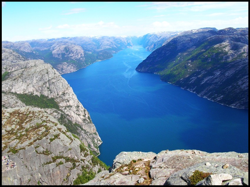 Fjord Lysefjorden