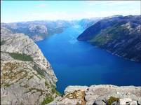 Fjord Lysefjorden