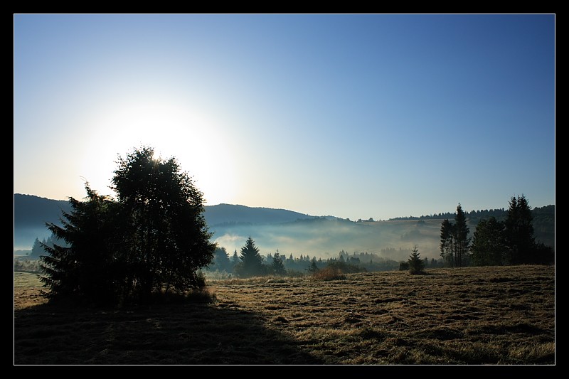 Gdzieś w Bieszczadach