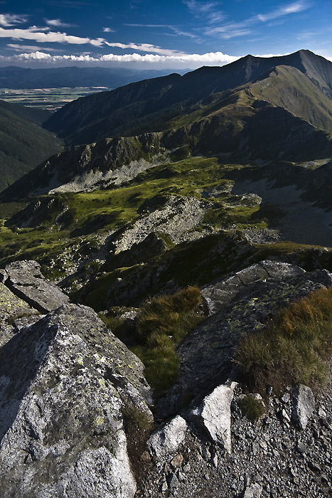 Słowackie Tatry-Widok z Rochaczy