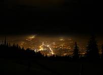 Zakopane nocą widok z gubałówki....2006...