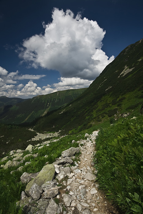 Słowackie Tatry-chmurka