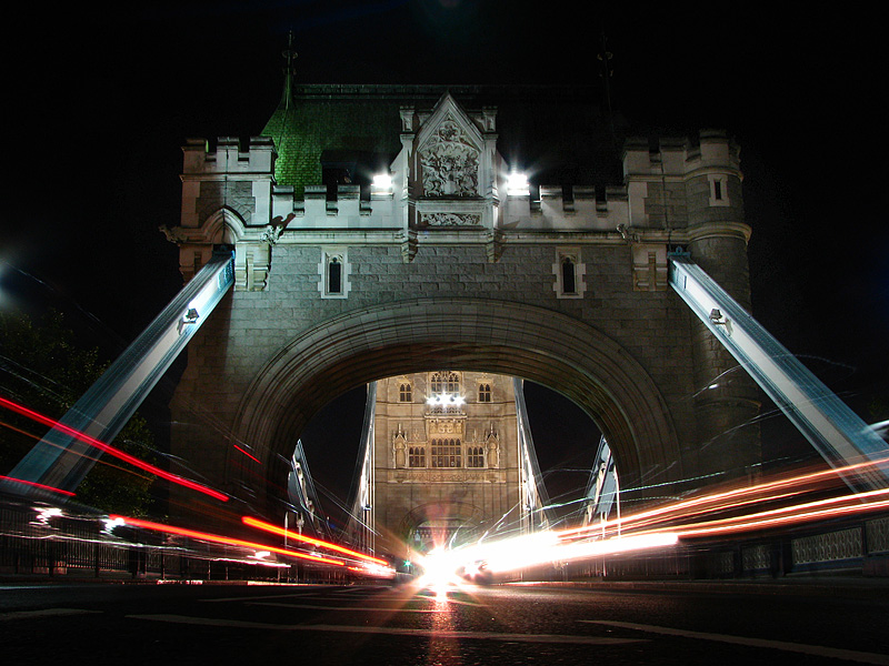 Tower Bridge by night