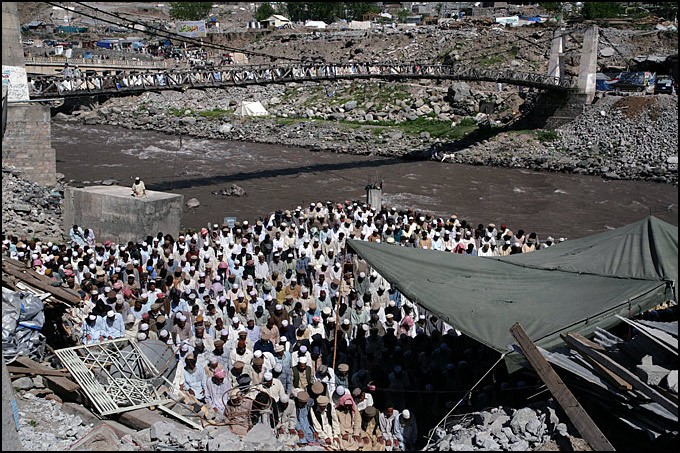 zburzony meczet - Pakistan