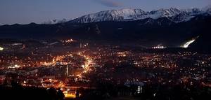 Zakopane nocą