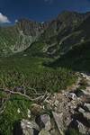 Słowackie Tatry- szlak do dolinki