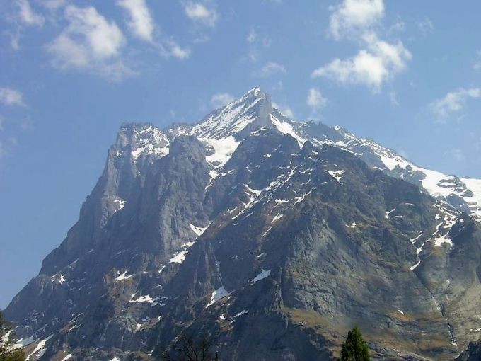 Wetterhorn,Alpy Szwajcarskie