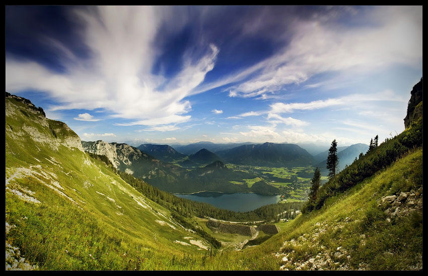 Widok na Altausseer See