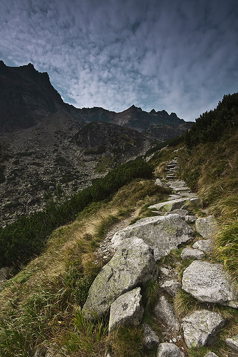 Słowackie Tatry-droga