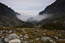 Słowackie Tatry-nadciagaja mgly