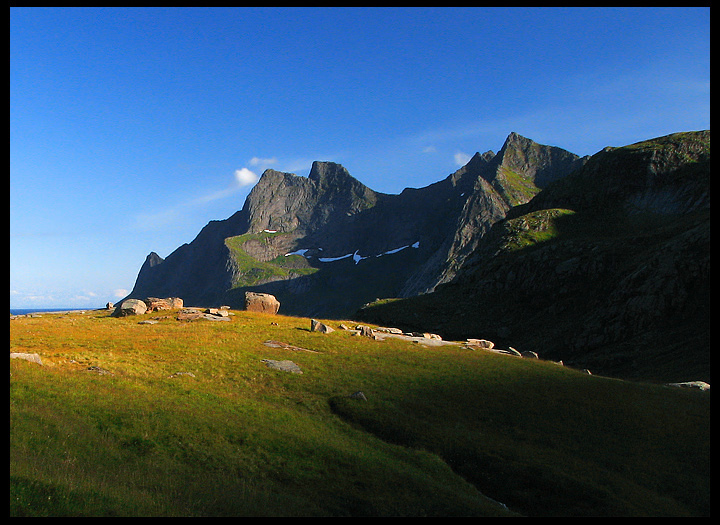 próba nr. 3: Norwegia, Lofoty, nieopodal Reine