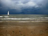 just before the storm, norfolk uk