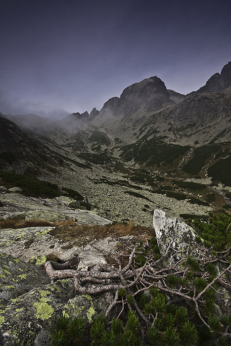 Słowackie Tatry- odlegle szczyty