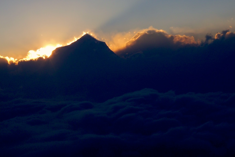 Dhaulagiri w płomieniach