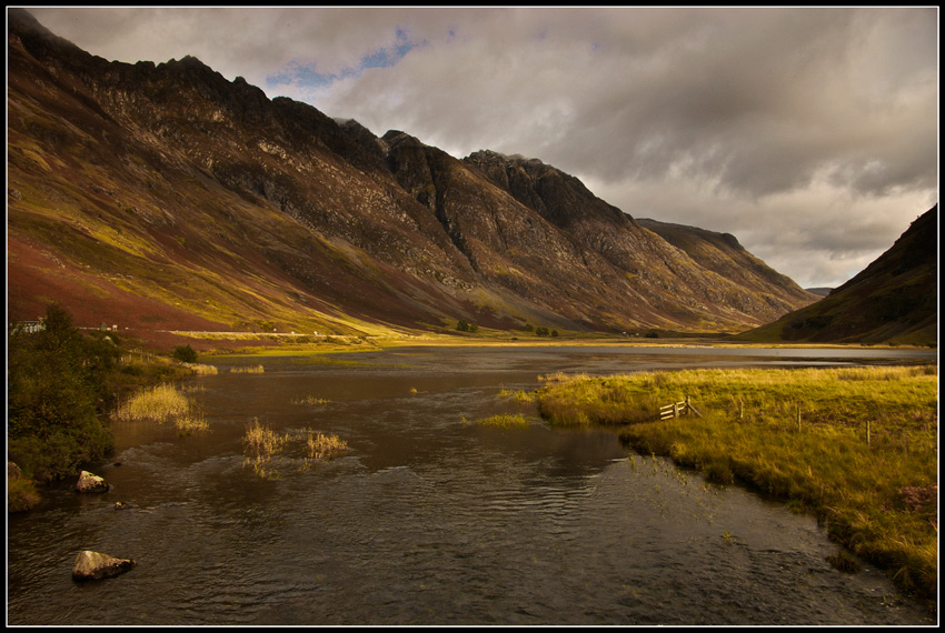 Glencoe, chwlie przed burzą