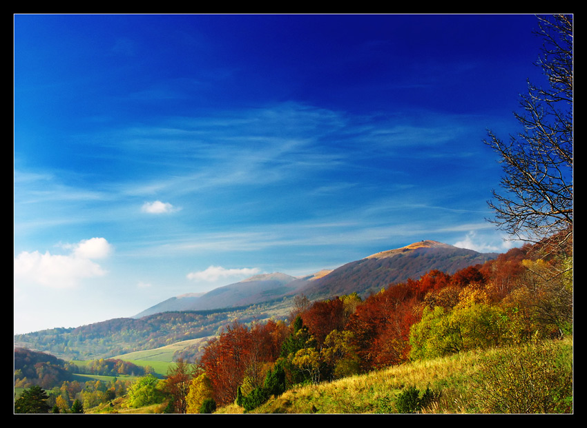 polska złota jesień - Bieszczady 2008