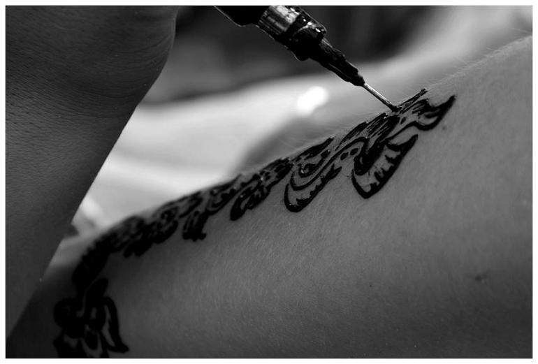 henna tattoo