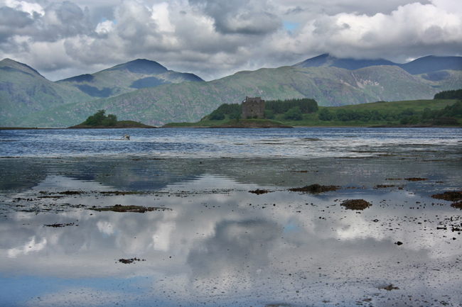 Stalker castle - western highlands