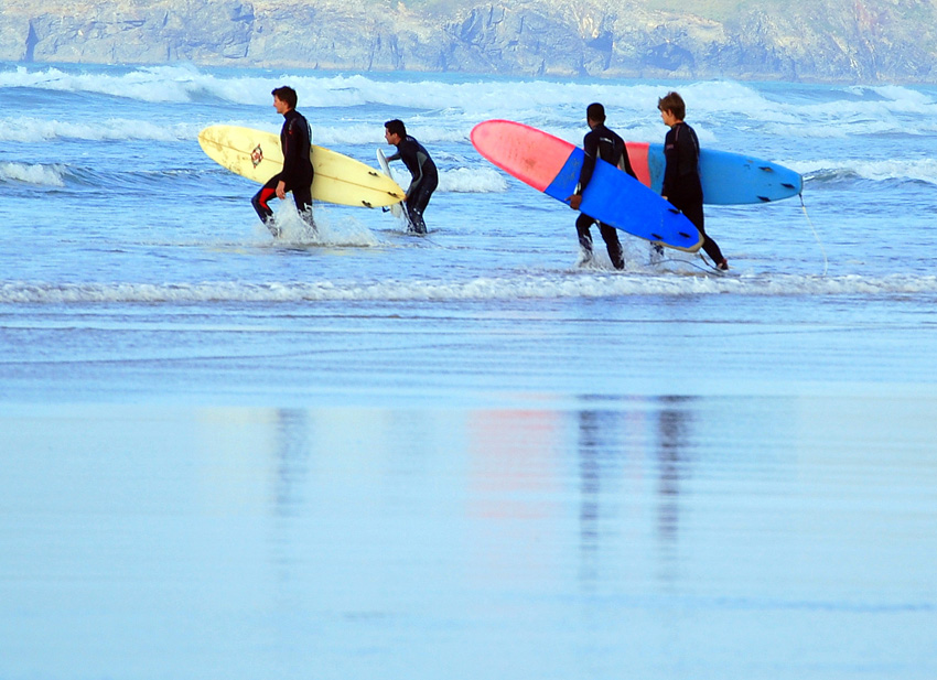 surfing