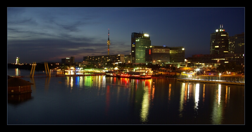 Vienna by night - Alte Donau IV