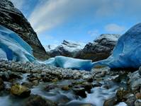 fragment lodowca Boodalsbreen