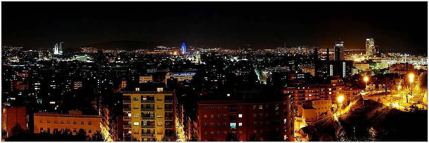 Barcelona nocą