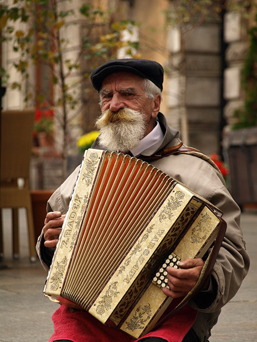 muzyka uliczna ...