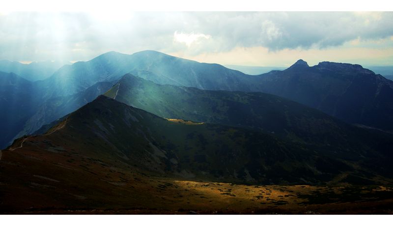 giewont od tylu