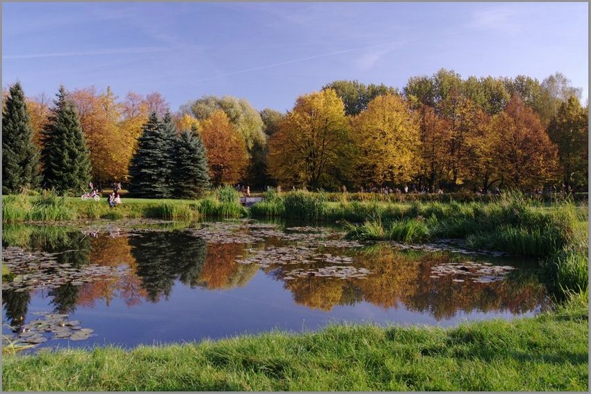 Jesień w parku Chorzowskim