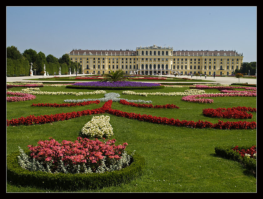 Dziś zapraszam do Wiednia. Pałac Schonbrunn.