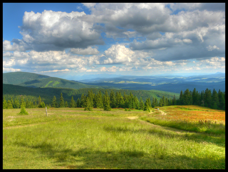 Gdzieś w beskidach, Tatry w oddali...